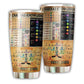 Yoga Love Life Forever Balance Chakras Knowledge 20 Oz Tumbler For Coffee Travel And Daily Drinks