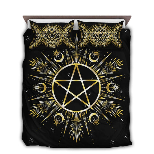 Yoga Peaceful Life Bedding Cover For Boho Bedroom Decor