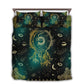 Yoga Peace Galaxy Bedding Cover For Boho Bedroom Decor