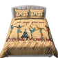 Yoga Peaceful Life Bedding Cover For Boho Bedroom Decor
