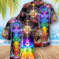 Yoga Harmony Chakra Hawaiian Shirt For Resort Getaways And Comfortable Summer Activities