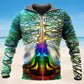 Yoga Peace Comes Inside Hoodie For Bohemian Streetwear Festivals Travel And Everyday Comfort