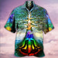 Yoga Peace Inside Tree Hawaiian Shirt For Beach Parties And Weekend Getaways