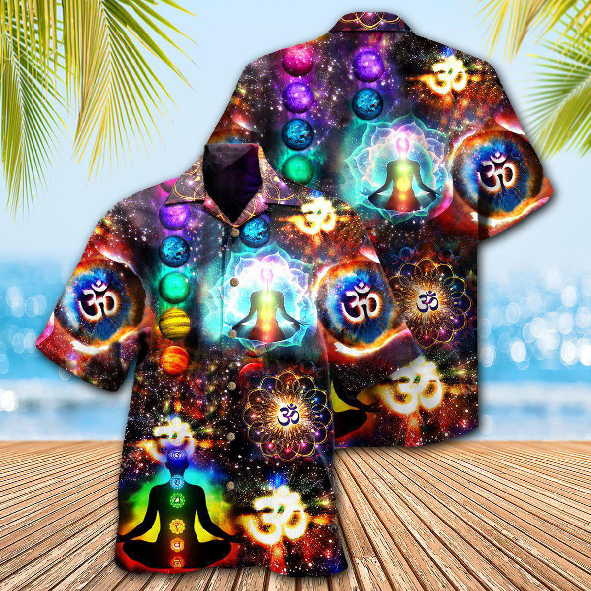 Yoga Hawaiian Shirt For Beach Parties And Weekend Getaways