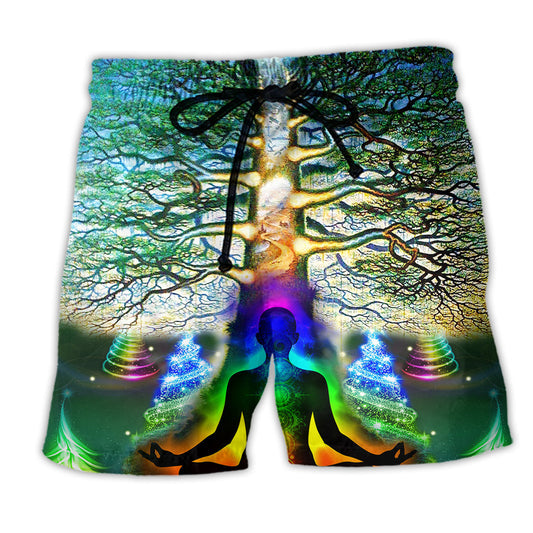 Yoga Tree Beach Shorts For Poolside Relaxation And Versatile Outdoor Wear