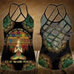 Yoga Meditation Peaceful Hollow Tank Top For Gym Sessions And Casual Outfits