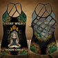 Yoga Meditation Peaceful Hollow Tank Top For Fitness Training And Travel