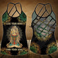 Yoga Meditation Peaceful Hollow Tank Top For Yoga Lovers And Everyday Comfort