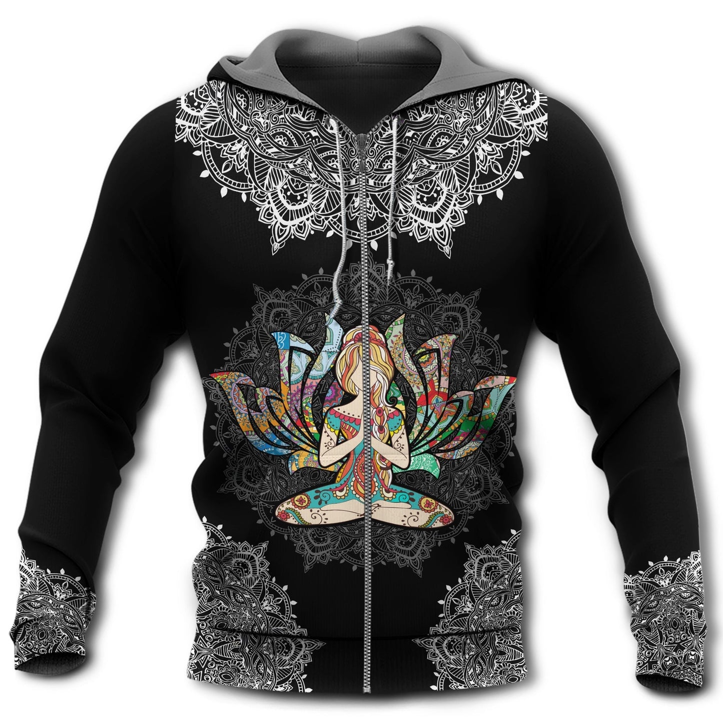 Beautiful Yoga Meditation Hoodie For Leisure Events Everyday Wear And Thoughtful Gifts