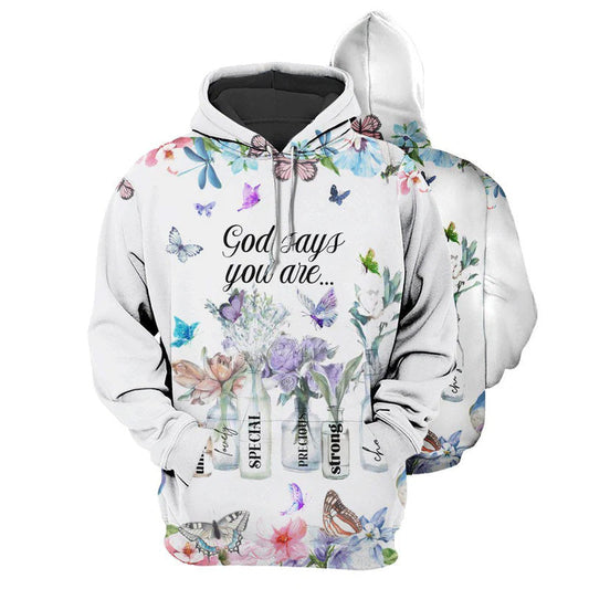 Strong Special Butterfly Hoodie For Casual Outfits Outdoor Trips And Comfortable Layering