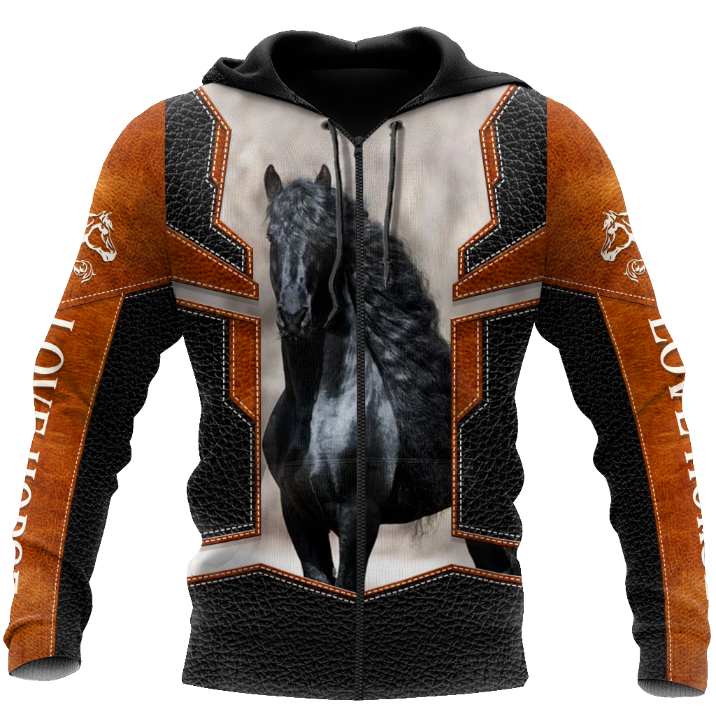 Horse Love Hoodie For Western Events Outdoor Activities And Everyday Styling