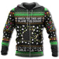 Black Cat Blame Dog Christmas Hoodie For Christmas Events Holiday Travel And Comfortable Casual Outfits