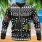 Black Cat Christmas Tree Mischief Hoodie For Winter Streetwear Christmas Travel And Seasonal Home Gatherings