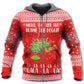 Red Cat Christmas Tree Mischief Hoodie For Christmas Gatherings Outdoor Trips And Relaxed Seasonal Style