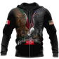 Mexican American Two Eagles Hoodie For Artistic Heritage Style Seasonal Events And Everyday Comfort