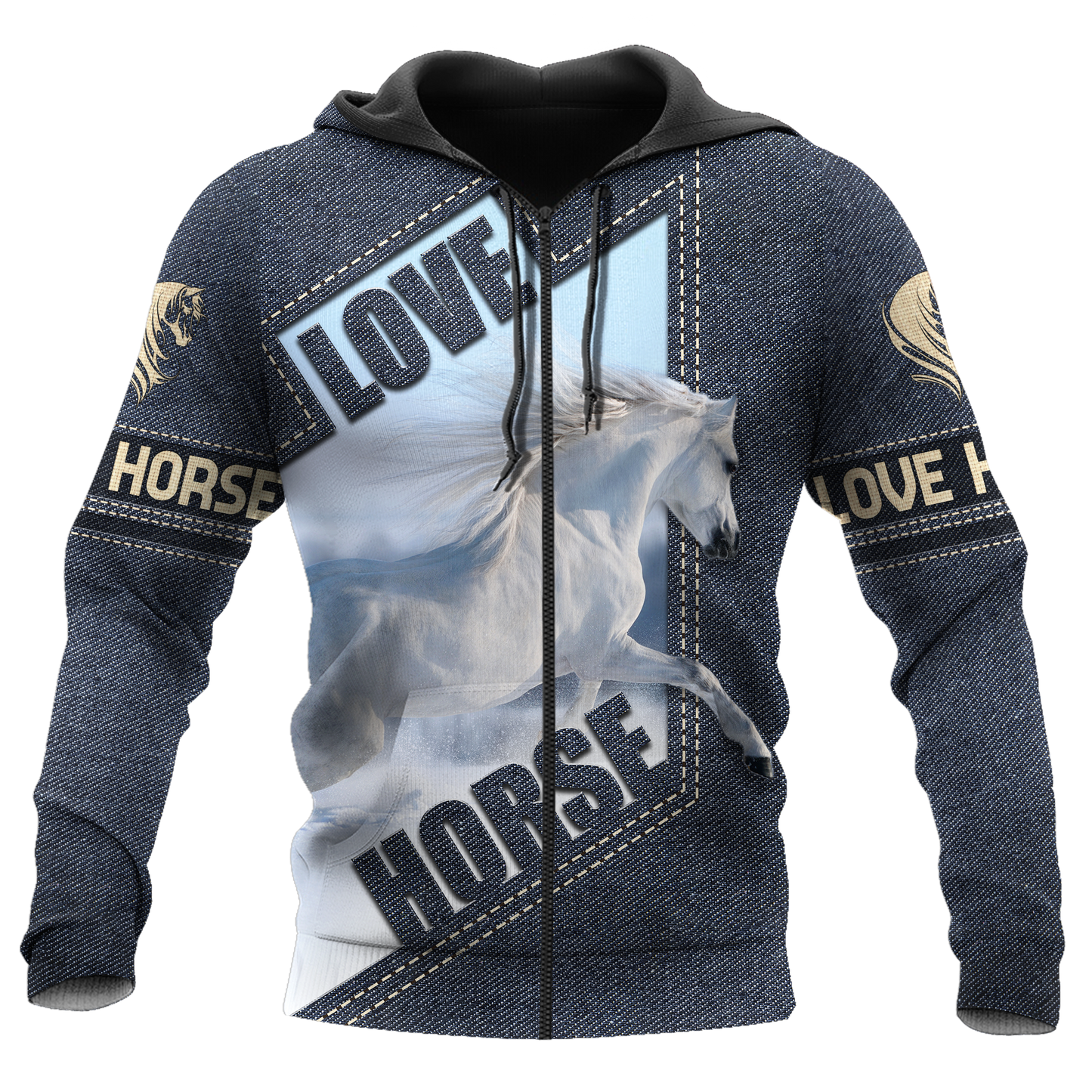 Horse Love Hoodie For Ranch Style Adventures Daily Wear And Thoughtful Gifts