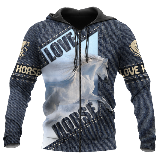 Horse Love Hoodie For Ranch Style Adventures Daily Wear And Thoughtful Gifts