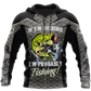 Silver Bass Sport Fishing Hoodie For Anglers Nature Trips Holidays And Relaxed Layering