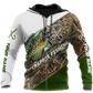 Crappie Fishing Camo Hoodie For Coastal Fishing Trips Casual Outfits And Weekend Travel
