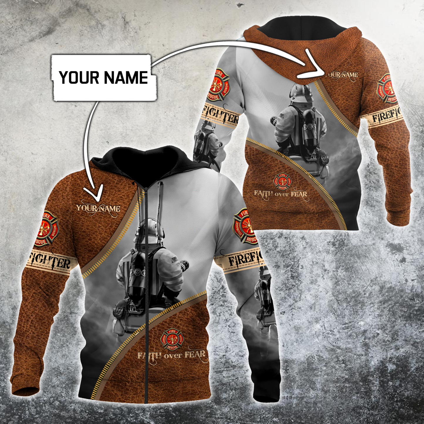 Silent Warrior Firefighter Hoodie For Firefighter Appreciation Events Casual Wear And Thoughtful Gifting