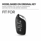 Zinc Alloy Car Key Fob Cover for MG4 EV, HS, GT, ZS EV, ZX, MG5 & MG6; Roewe RX3, RX5, RX8, ERX5, i6 & i5 – 2023