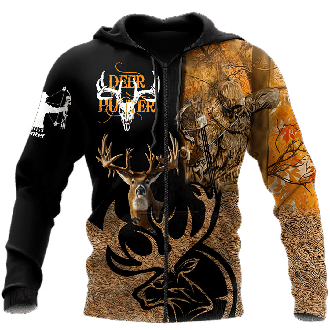 Hunting Bow Archer Hoodie For Country Lifestyle Trips And Thoughtful Outdoor Gifts