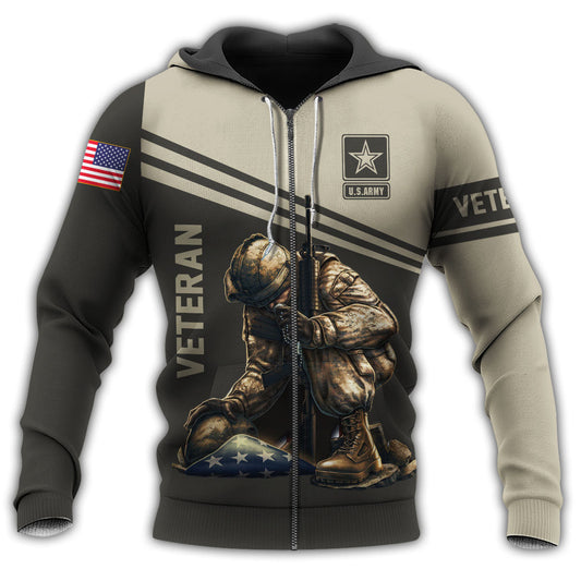 Veteran America Tribute Hoodie For Veteran Gatherings Outdoor Trips And Meaningful Gift Giving