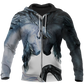 Love Horse Hoodie For Rustic Casual Looks Outdoor Events And Comfortable Layering