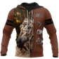 Appaloosa Horse Hoodie For Rustic Casual Looks Outdoor Events And Comfortable Layering