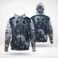 Bear Tribal Wildlife Hoodie For Heritage Inspired Streetwear Travel And Everyday Style