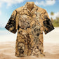 Zombies Creative Pattern Hawaiian Shirt For Island Vacations, Resort Wear, And Relaxed Seasonal Style