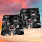 Zombie Will Work For Brains Humor Beach Shorts For Coastal Adventures And Relaxed Summer Wear