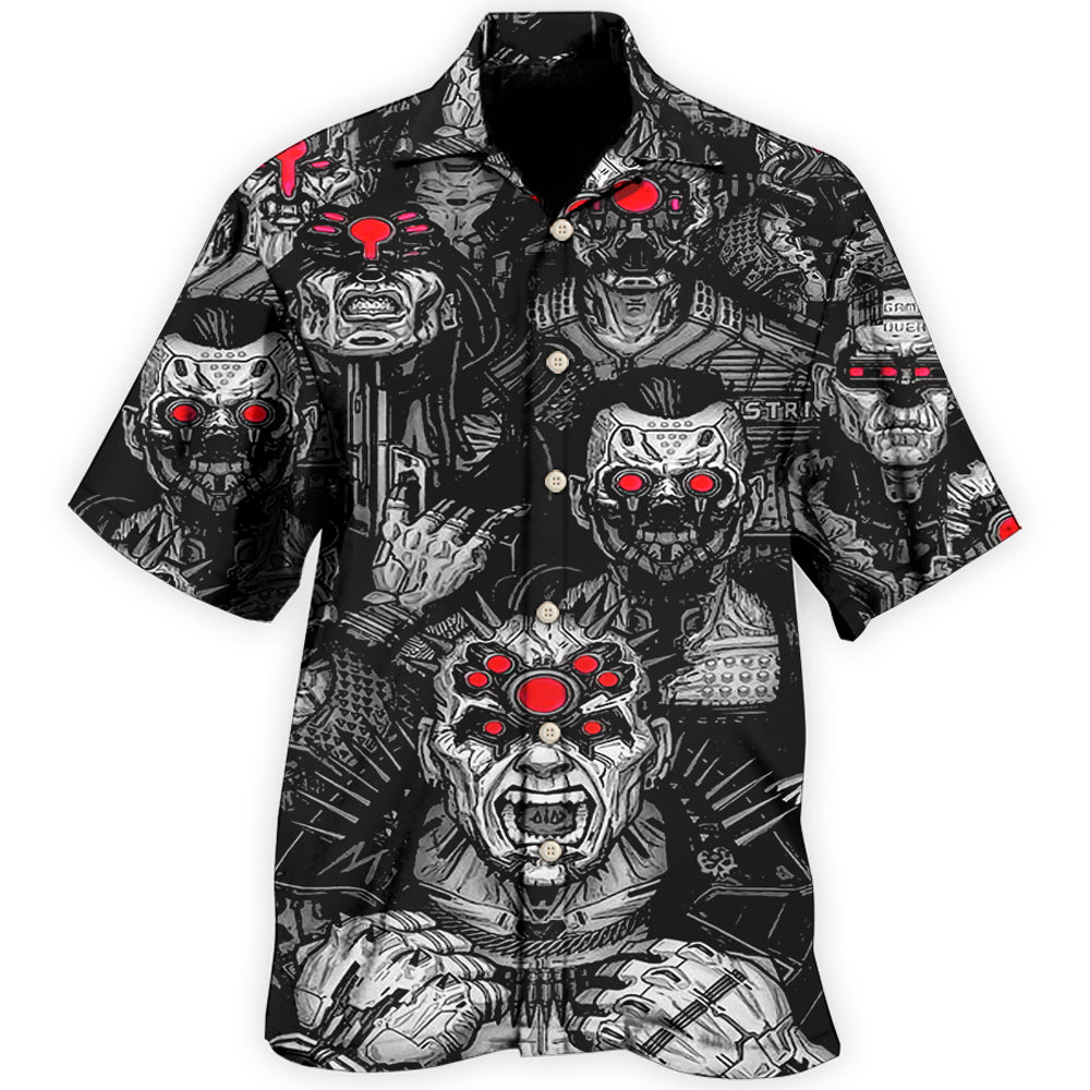 Zombie Humor Brain Hawaiian Shirt For Island Vacations, Resort Wear, And Relaxed Seasonal Style