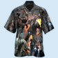 Zombie Hawaiian Shirt With All Over Print For Tropical Travel Beach Gatherings And Comfortable Wear