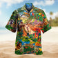 Zoo Animals Hawaiian Shirt For Coastal Travel, Casual Events, And Comfortable Summer Wear
