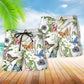 Butterfly Floral Beauty Beach Shorts For Summer Vacation And Coastal Travel