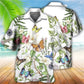 Floral Butterfly Beautiful Hawaiian Shirt Pattern View For Relaxed Warm Weather Outfits
