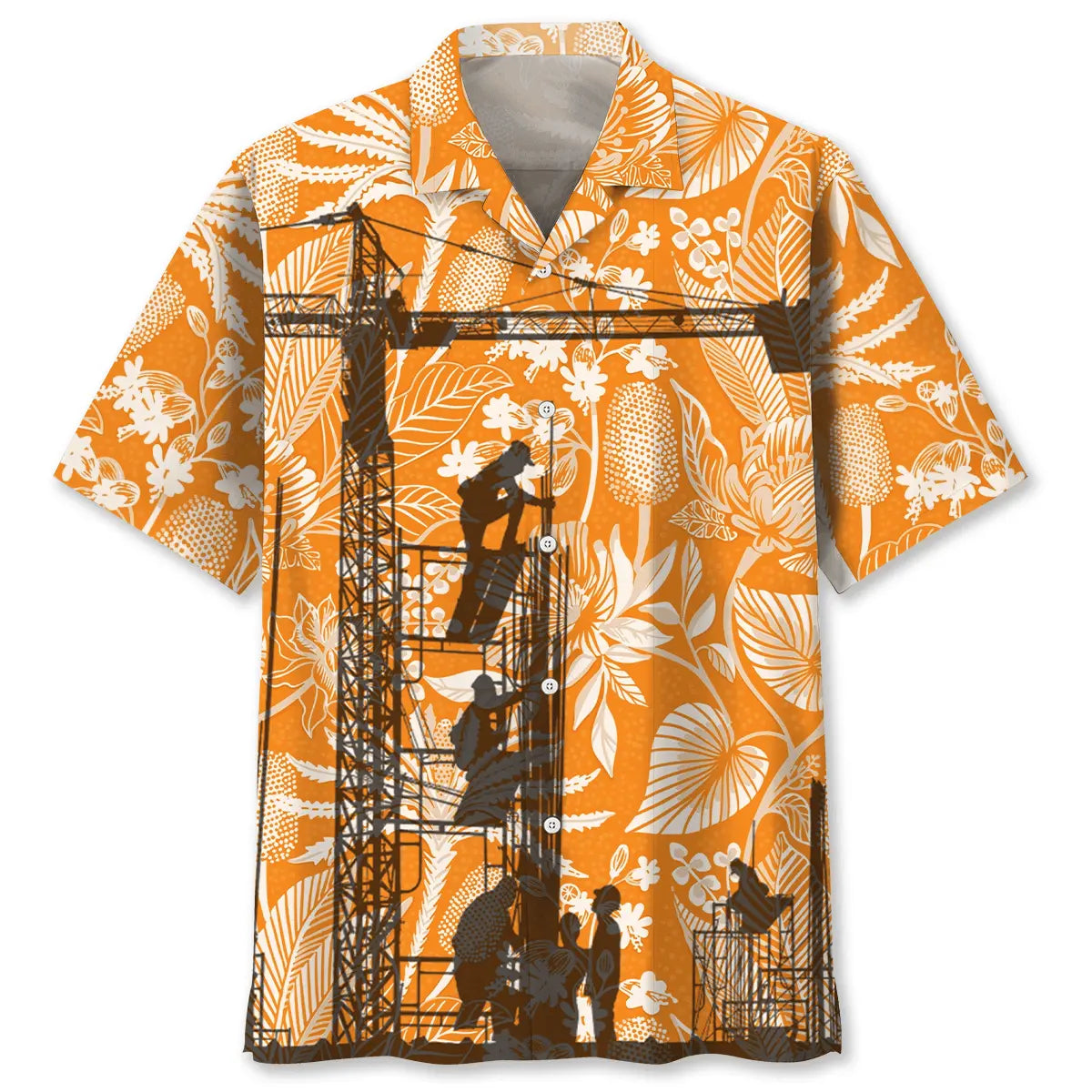 A Legendary Construction Worker Has Retired Hawaiian Shirt For Coastal Adventure, Resort Escape, And Beachside Style