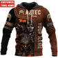 Personalized Aztec Pride Hoodie For Inclusive Celebrations Travel And Positive Casual Wear