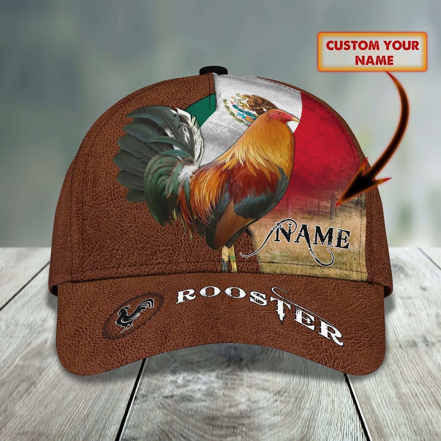 Personalized Rooster Farm Classic Cap For Outdoor Travel Festivals And Relaxed Everyday Wear