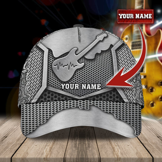 Guitar All Over Print Classic Cap For Beach Travel Outdoor Events And Relaxed Casual Wear