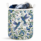 Hummingbird And Blueberry Floral Laundry Basket For Laundry Room Bathroom Bedroom Nursery And Everyday Home Organization