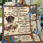 Butterfly To My Daughter Love Mom And Daughter Flannel Blanket For Cozy Bedroom Sofa Decor
