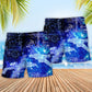 Engineer Beach Shorts Pattern Detail For Outdoor Activities And Travel Ready Comfort