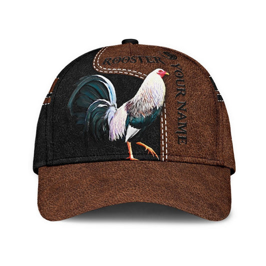 Personalized Rooster Classic Cap For Festivals Holidays And Comfortable Everyday Wear