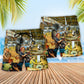Aircraft Mechanic Beach Shorts For Warm Weather Travel And Everyday Comfort
