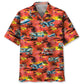 Airplane Creative Pattern Hawaiian Shirt For Tropical Holidays, Outdoor Gatherings, And Everyday Comfort