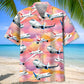 Airplane Vacation Hawaiian Shirt For Coastal Travel, Casual Events, And Comfortable Summer Wear