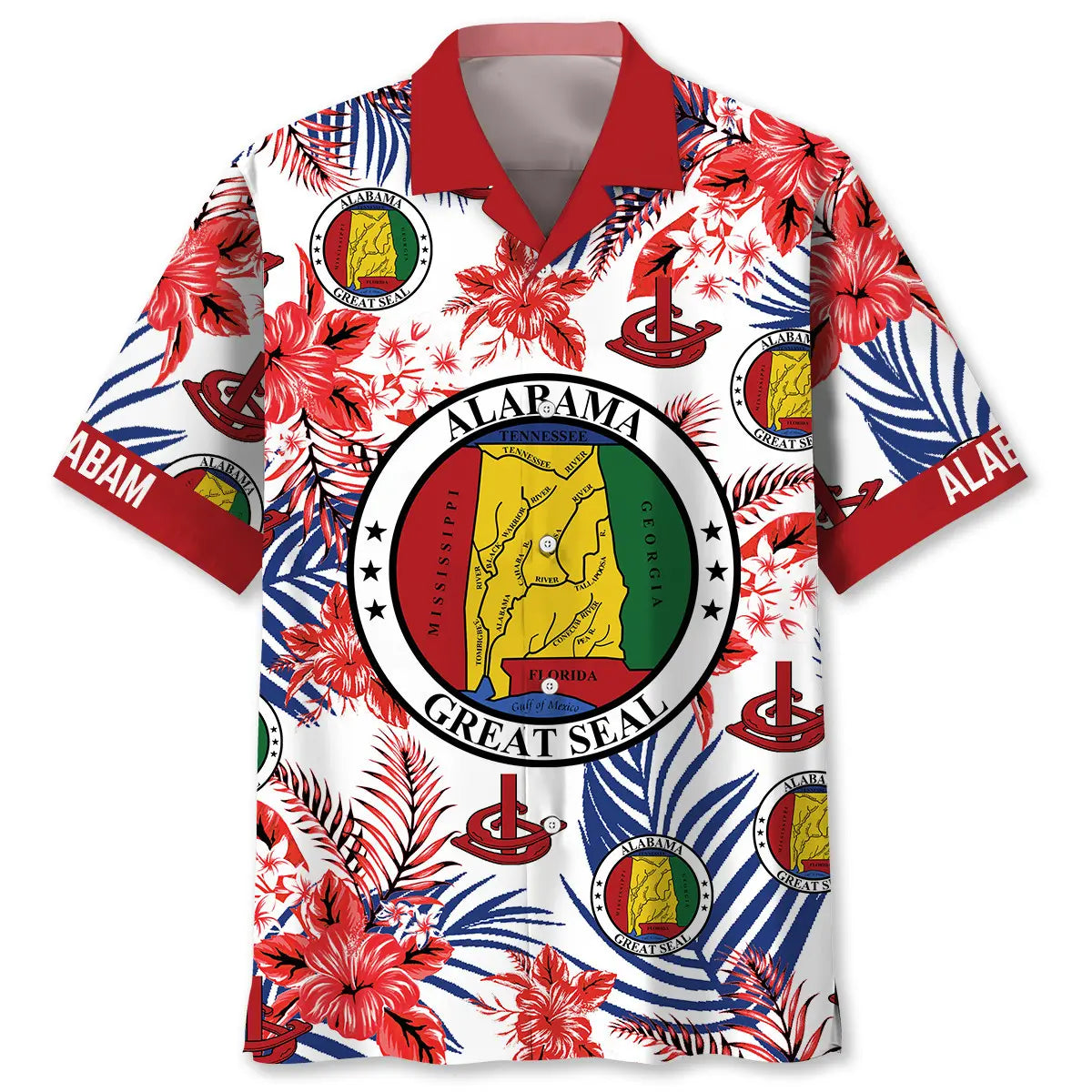 Alabama State Proud Hawaiian Shirt For Cruise Journey And Vacation Style