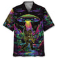 Alien Bigfoot Night Hawaiian Shirt For Beach Party And Weekend Wear